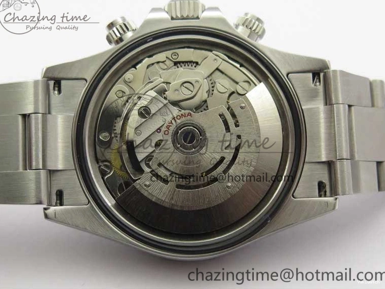 116500 Bracelet Noob Bezel Ceramic Edition Daytona A7750 White SS on 1:1 Dial Best 0520